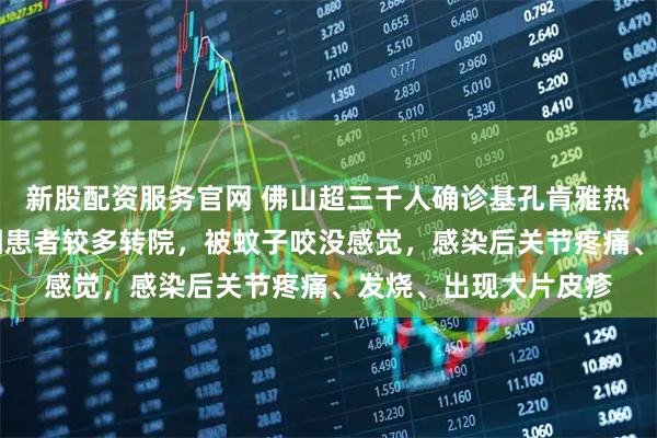 新股配资服务官网 佛山超三千人确诊基孔肯雅热，27岁患者：多次因患者较多转院，被蚊子咬没感觉，感染后关节疼痛、发烧、出现大片皮疹